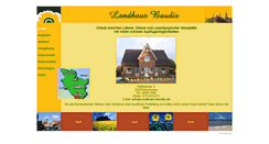 Desktop Screenshot of landhaus-baudis.de